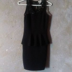 gently worn spandex dress beades neck stretch